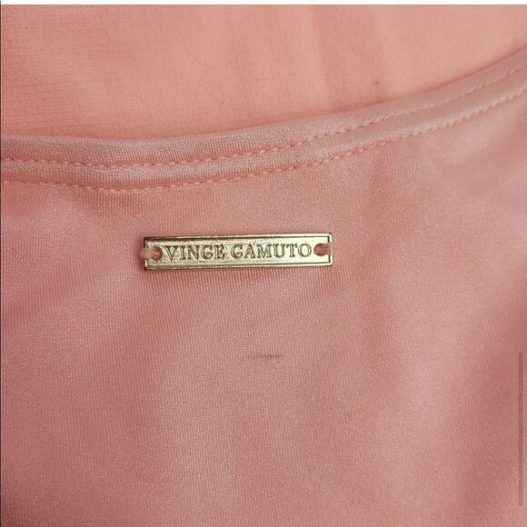 Vince Camuto PINK One-Piece Swimsuit sz 8 - Picture 6 of 11